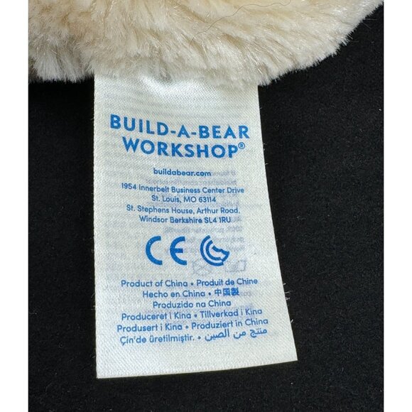 Build A Bear Workshop Lil Buttercream Cub Teddy Bear Plush Soft Cuddly Off-White - Picture 8 of 13